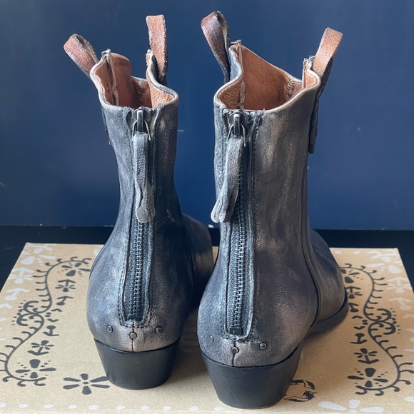 Free People Distressed ankle boots. Worn once! - Picture 2 of 4